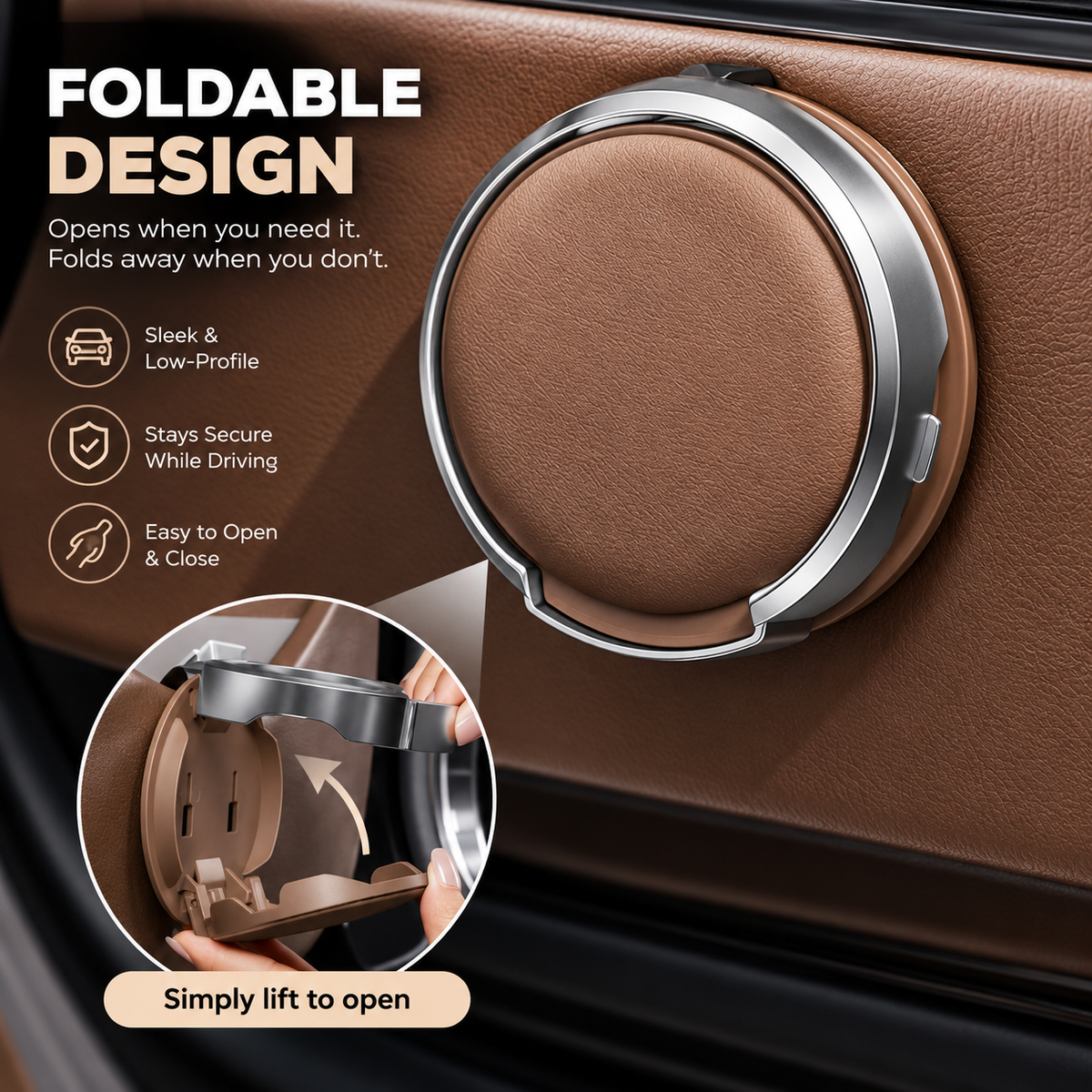 RETROHOLD™ Universal Adjustable Car Cup Holder