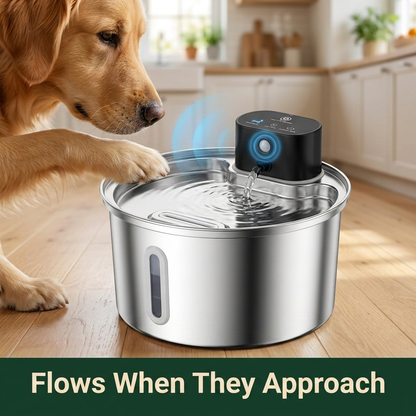 Smart Stainless Steel Pet Fountain